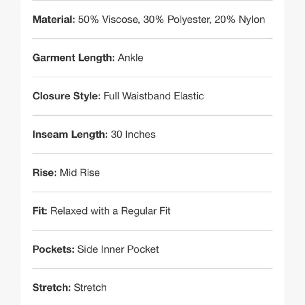 (4X)- Ava & Viv Women's Plus Size Pull-On Pants Joggers‎ - Picture 11 of 11